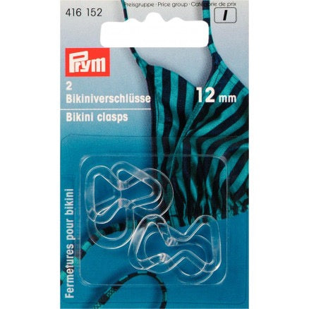 Bouton soutien-gorge transparent 12mm - Prym