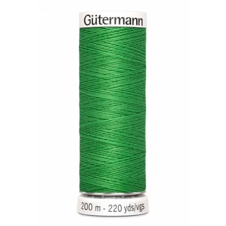 Fil à coudre gutermann polyester 200m - 833 vert herbe clair