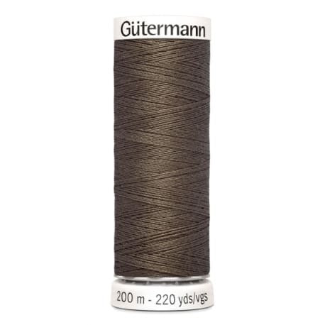 Fil à coudre gutermann polyester 200m - 467 bois de cèdre