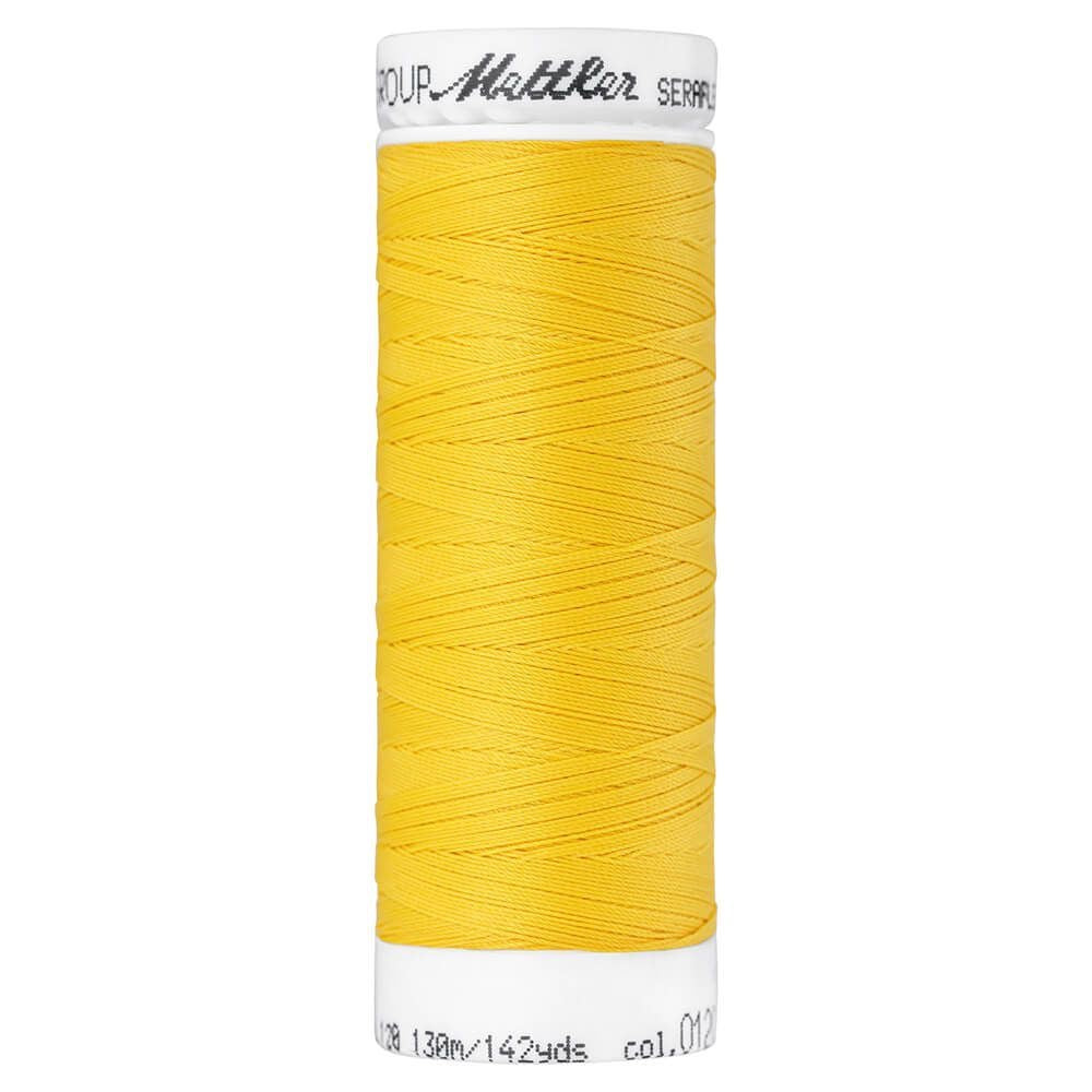 Fil à coudre élastique Seraflex Mettler 130 m - 120 soleil d’été