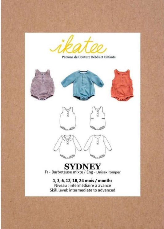 Patron Sydney - du 1 mois au 2 ans - Ikatee