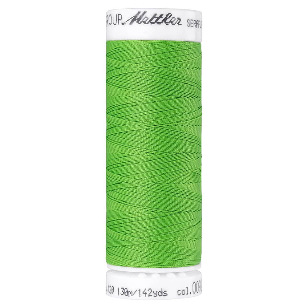Fil à coudre élastique Seraflex Mettler 130 m - 92 vert herbe
