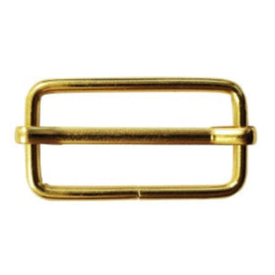 Boucle coulissante 40mm or jaune