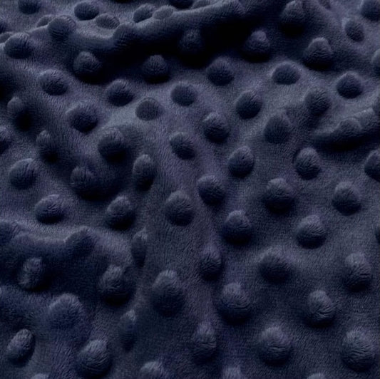 Minky pois bleu nuit