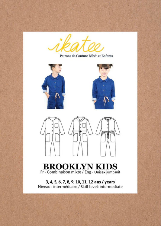 Patron Brooklyn kids - du 3ans au 12 ans - Ikatee