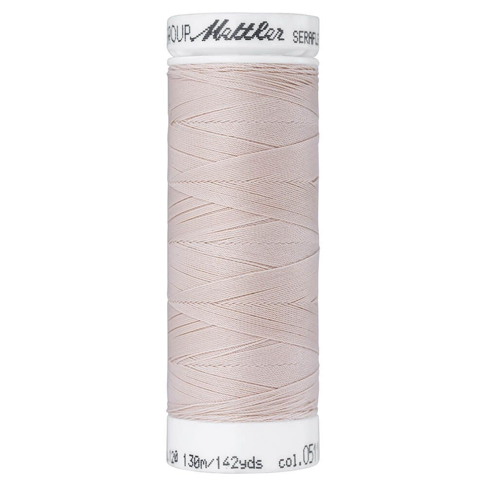 Fil à coudre élastique Seraflex Mettler 130 m - 511 rose blush