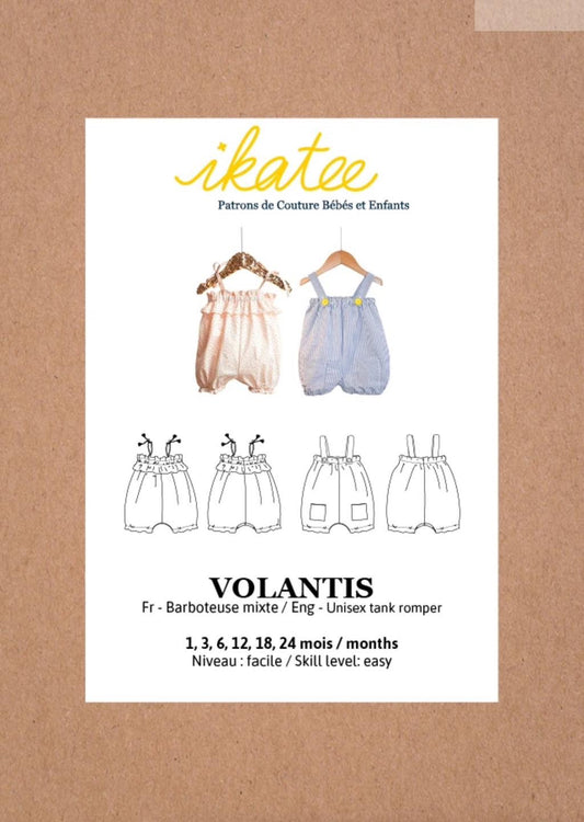 Patron Volantis - du 1 mois au 24 mois - Ikatee