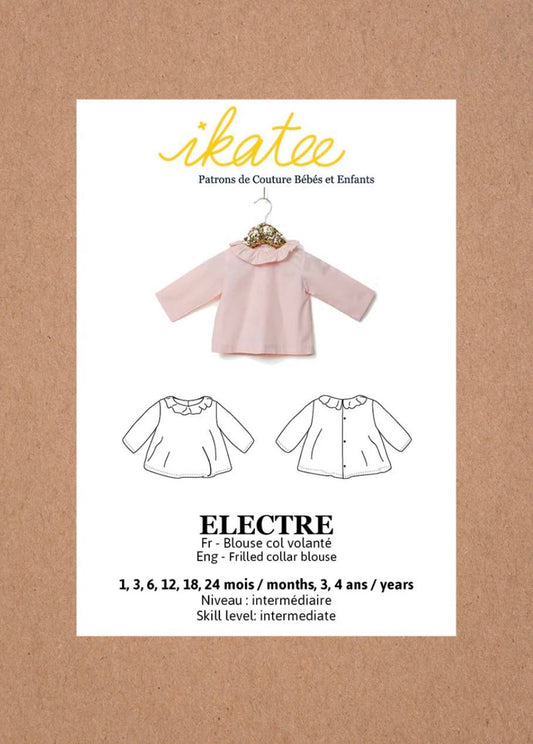 Patron Electre - du 1 mois au 4 ans - Ikatee