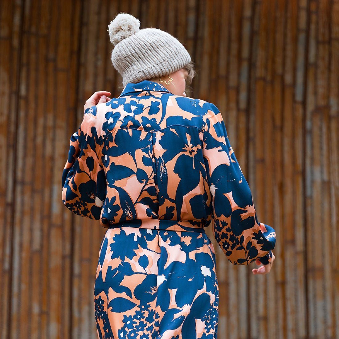 Popeline de Viscose  Shadow Flower - See You at Six