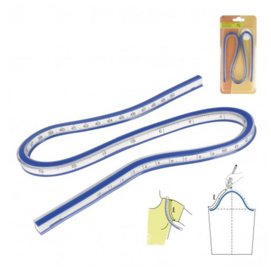 Règle flexible incurvée - Mediac