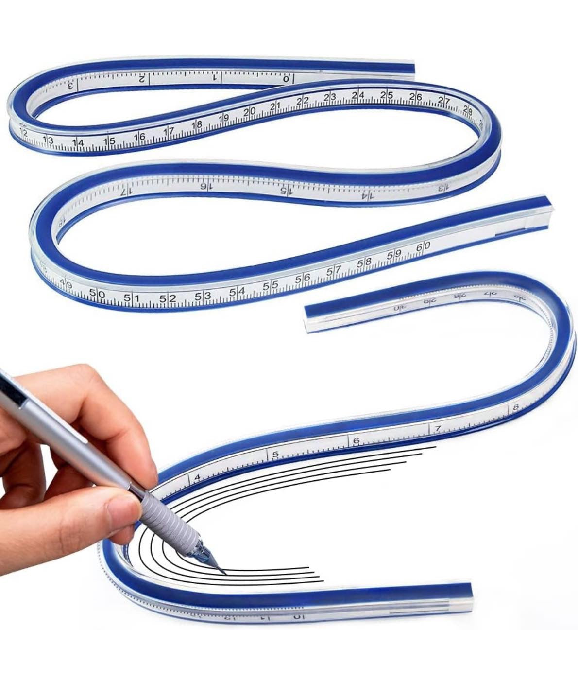 Règle flexible incurvée - Mediac