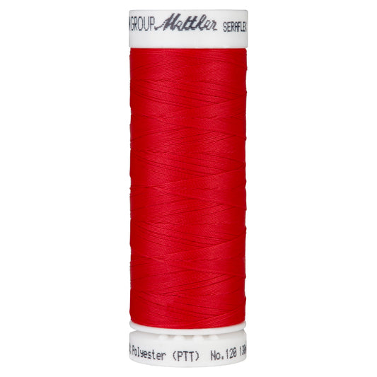 Fil à coudre élastique Seraflex Mettler 130 m -  503 rouge