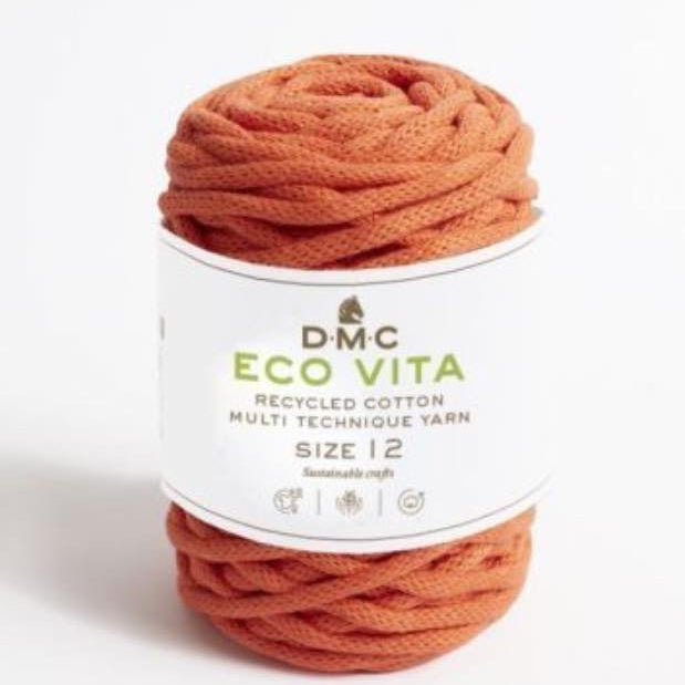 Fil coton - orange corail - DMC - Nova Vita 12 (ancien eco vita)