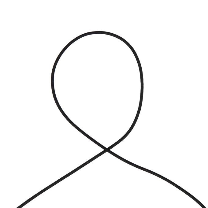 Cordon élastique noir