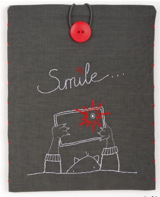Kit broderie - Couverture tablette