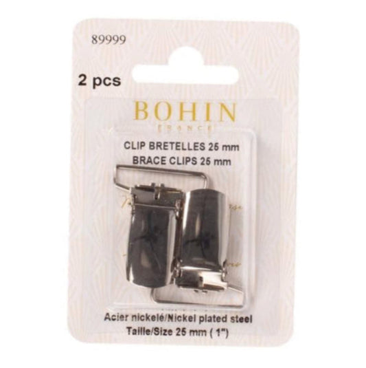 Clips bretelle argenté - Bohin