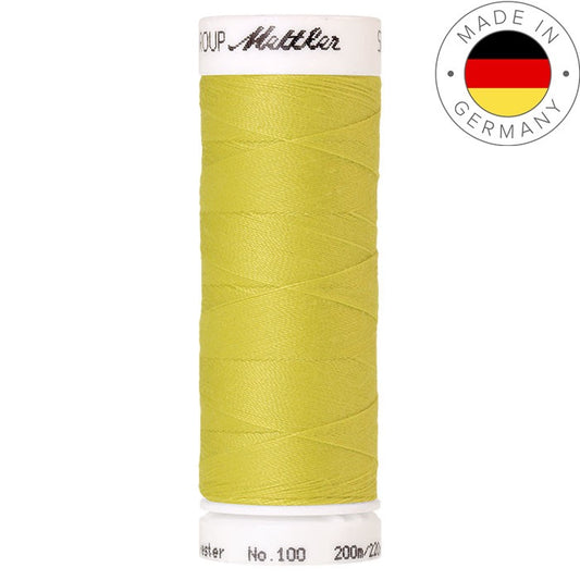 Fil à coudre Seralon Mettler 200m polyester - 1309 Kiwi gold