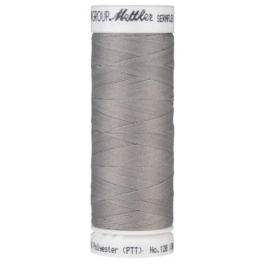 Fil à coudre élastique Seraflex Mettler 130 m - 340 gris souris